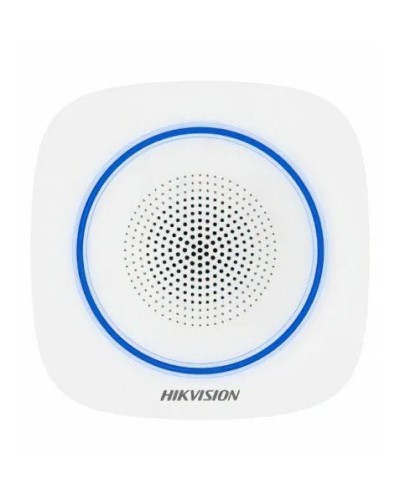 DS-PS1-I-WE Blue Indicator. Оповещатель свето-звуковой радиоканальный. AX PRO Hikvision