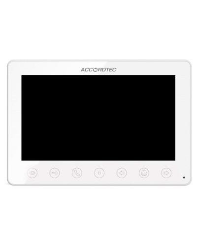 AT-VD751C/M K EXEL WH. Монитор домофона цветной с функцией «свободные руки». AccordTec в Тюмени