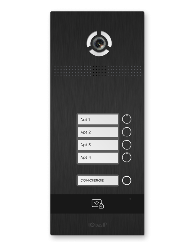 BI-04FB BLACK. Вызывная панель IP-домофона. BAS-IP в Тюмени