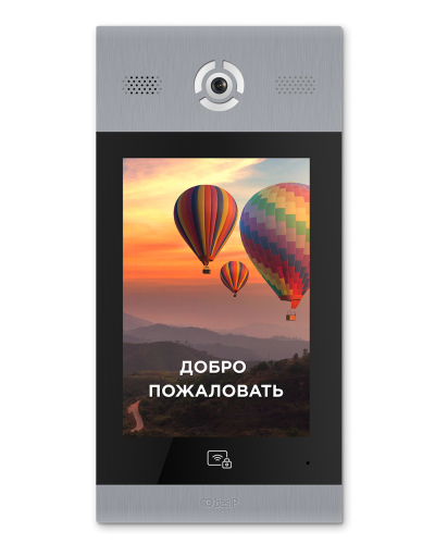 AA-14FB SILVER. Вызывная панель подъездного IP-домофона. BAS-IP в Тюмени