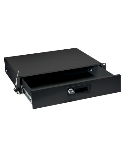 DRW-2U-BK (8637c). Ящик для документов 2U, глубиной 360 мм, цвет черный. CABEUS в Тюмени