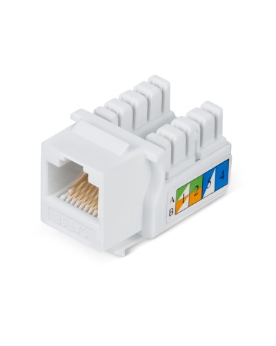 KJ-RJ45-Cat.5e-90 (7008c): Вставка Keystone Jack RJ-45 в Тюмени