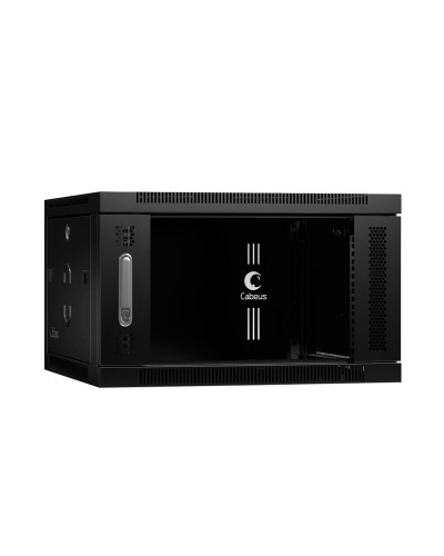 SH-05F-6U60/60-BK (8587c). Шкаф телекоммуникационный 19 настенный 6U. CABEUS в Тюмени