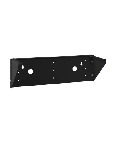 NC-3U-V-BK (12025c). Кронштейн настенный вертикальный 19 3U, цвет черный. CABEUS в Тюмени