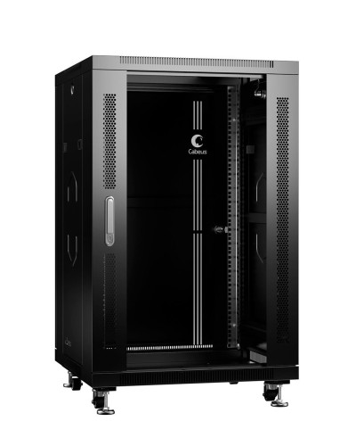 SH-05C-18U60/100-BK (8539c). Шкаф телекоммуникационный 19 напольный 18U. CABEUS в Тюмени