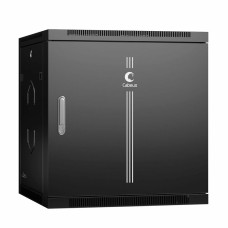 SH-05F-12U60/60m-R-BK (10744c). Шкаф телекоммуникационный 19 настенный 12U. CABEUS