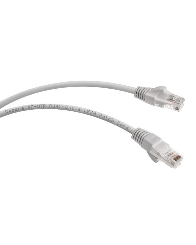 PC-UTP-RJ45-Cat.6-2m-LSZH (8879c), серый. Патч-корд медный. CABEUS в Тюмени