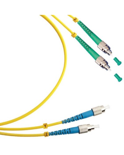 FOP(d)-9-FC/APC-FC/UPC-3m (8104c). Патч-корд оптический. CABEUS в Тюмени
