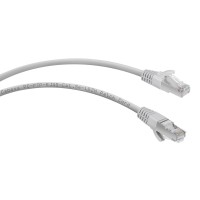 PC-FTP-RJ45-Cat.5e-0.5m-LSZH (8869c), серый. Патч-корд медный. CABEUS