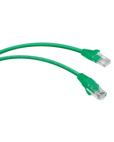 PC-UTP-RJ45-Cat.5e-0.15m-GN-LSZH (9502c), зелёный. Патч-корд медный. CABEUS в Тюмени