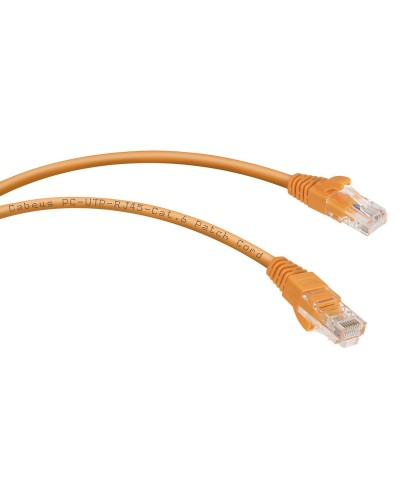 PC-UTP-RJ45-Cat.6-0.3m-OR (8696c), оранжевый. Патч-корд медный. CABEUS в Тюмени