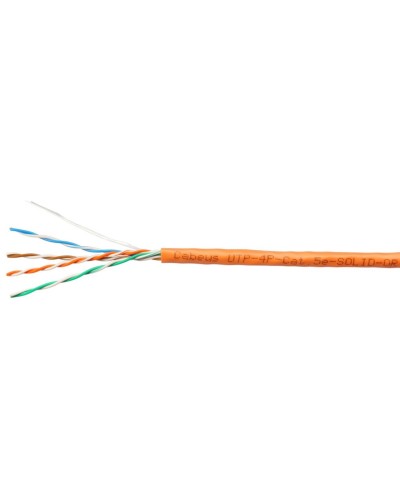 UTP-4P-Cat.5e-SOLID-OR-100 (7253c-5). Кабель «витая пара» (LAN) для структурированных систем связи. CABEUS в Тюмени