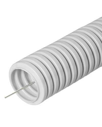 FCPL-32-PVC-025-1-GY (11230c): Труба гофрированная гибкая, лёгкая с протяжкой в Тюмени