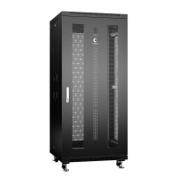 ND-05C-27U60/100-BK (8533c). Шкаф телекоммуникационный 19 напольный 27U. CABEUS