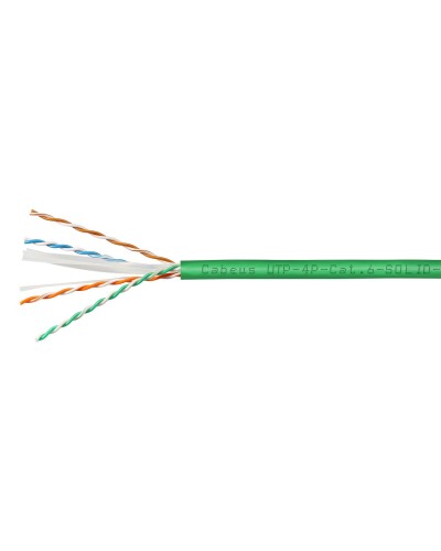 UTP-4P-Cat.6-SOLID-LSLTx-GN (11139c). Кабель «витая пара» (LAN) для структурированных систем связи. CABEUS в Тюмени
