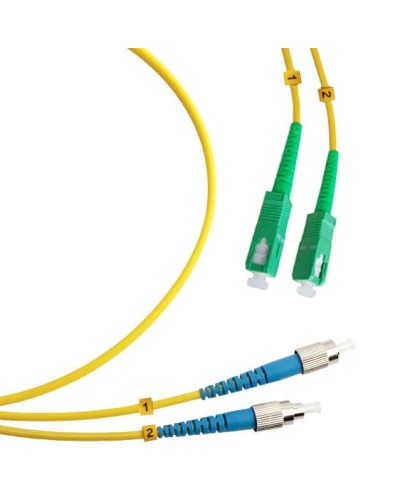 FOP(d)-9-SC/APC-FC/UPC-1m (8121c). Патч-корд оптический. CABEUS в Тюмени