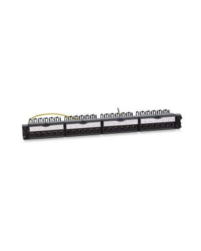 PL-24-KJ-RJ45-Cat.6a-SH-180T (11834c): Патч-панель 19" (1U), 24 порта RJ-45, категория 6a, полностью экранированная в Тюмени