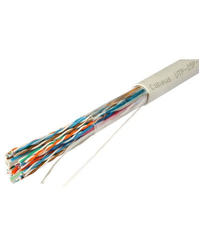 UTP-25P-Cat.5-IN-LSZH (10167c). Кабель «витая пара» (LAN) для структурированных систем связи. CABEUS в Тюмени