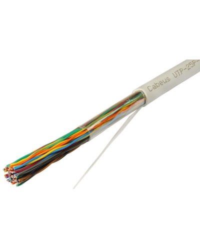 UTP-25P-Cat.5-IN (7281c). Кабель «витая пара» (LAN) для структурированных систем связи. CABEUS в Тюмени