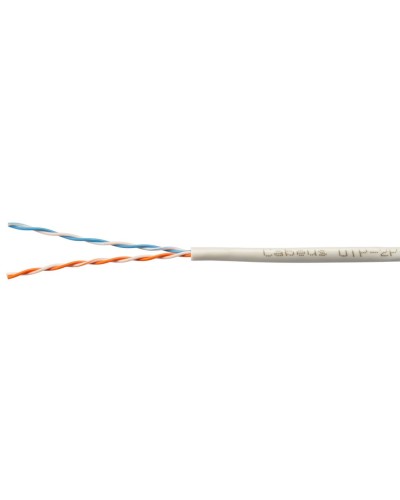 UTP-2P-Cat.5e-SOLID-GY-500 (11212c). Кабель «витая пара» (LAN) для структурированных систем связи. CABEUS в Тюмени