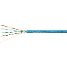 UTP-4P-Cat.5e-SOLID-BL-100 (7248c-5). Кабель «витая пара» (LAN) для структурированных систем связи. CABEUS