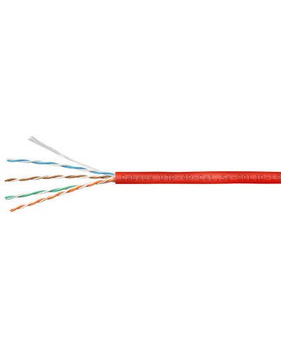 UTP-4P-Cat.5e-SOLID-LSZH-RD (9778c). Кабель «витая пара» (LAN) для структурированных систем связи. CABEUS в Тюмени