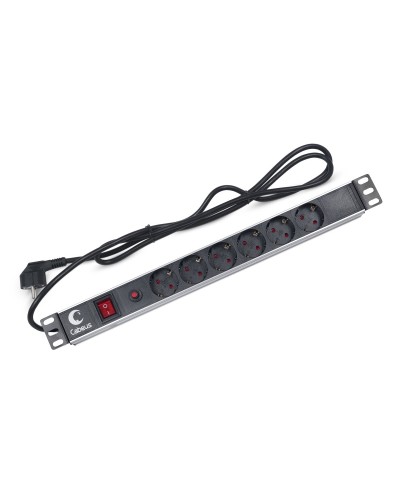 PDU-6P-F-2EU (7296c). Блок розеток 19. CABEUS в Тюмени