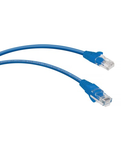 PC-UTP-RJ45-Cat.5e-0.3m-BL-LSZH (9527c), синий. Патч-корд медный. CABEUS в Тюмени