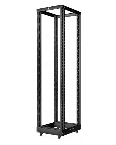 RA-45U-1000-BK (10161c). Открытая стойка 19, 45U, двухрамная, усиленная, цвет черный. CABEUS в Тюмени