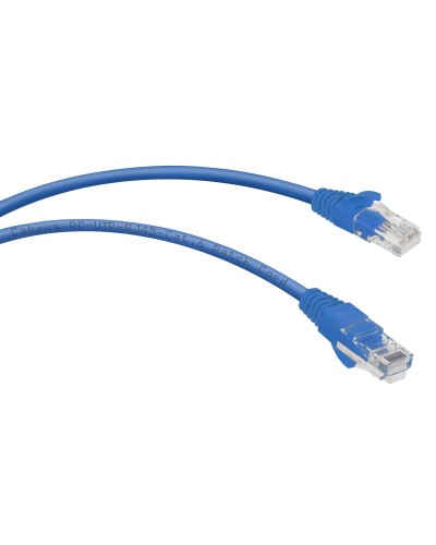PC-UTP-RJ45-Cat.6-0.3m-BL (8675c), синий. Патч-корд медный. CABEUS в Тюмени