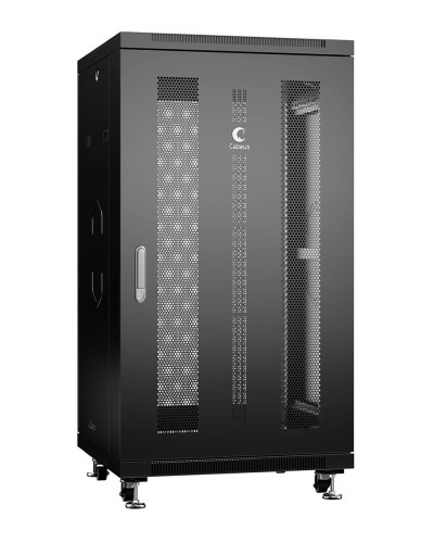ND-05C-22U60/60-BK (8549c). Шкаф телекоммуникационный 19 напольный 22U. CABEUS в Тюмени