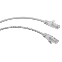 PC-FTP-RJ45-Cat.5e-10m (9221c), серый. Патч-корд медный. CABEUS