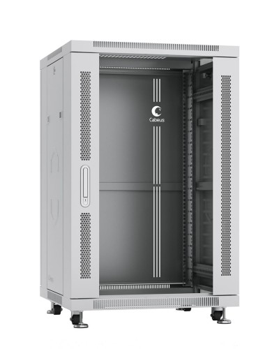 SH-05C-18U60/60 (7043c). Шкаф телекоммуникационный 19 напольный 18U. CABEUS в Тюмени