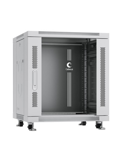 SH-05C-12U60/60 (7645c). Шкаф телекоммуникационный 19 напольный 12U. CABEUS в Тюмени