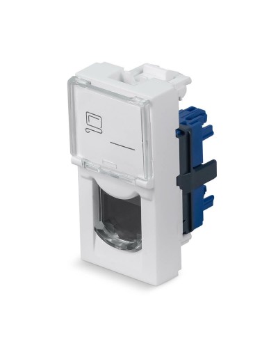 KJ-RJ45-Cat.6-180T-FP-L-22,5 (11840c): Вставка Keystone Jack RJ-45 в Тюмени