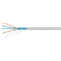 FTP-4P-Cat.5e-SOLID-LSLTx-GY-100 (11791c-5). Кабель «витая пара» (LAN) для структурированных систем связи. CABEUS
