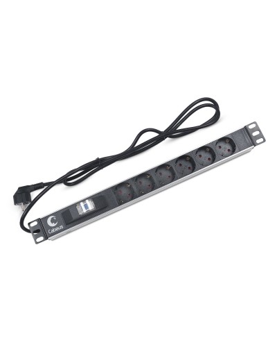 PDU-6P-B-2EU (7292c). Блок розеток 19. CABEUS в Тюмени