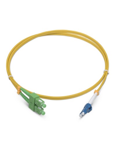 FOP(d)-9-SC/APC-LC/UPC-1,5m (8142c). Патч-корд оптический. CABEUS в Тюмени