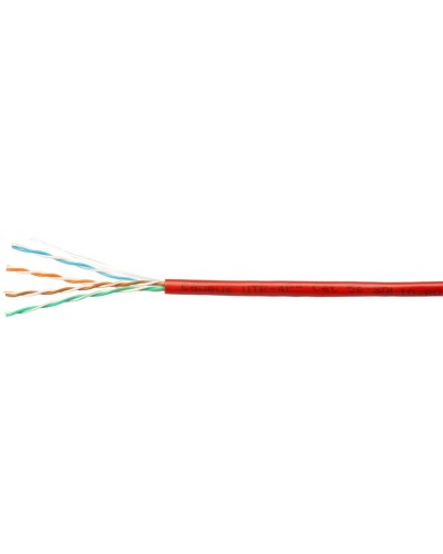 UTP-4P-Cat.5e-SOLID-LSZH-RD-100 (9778c-5). Кабель «витая пара» (LAN) для структурированных систем связи. CABEUS в Тюмени