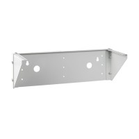 NC-3U-V (12024c). Кронштейн настенный вертикальный 19 3U, цвет серый. CABEUS