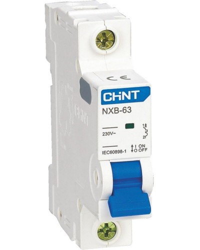 NXB-63S (R) 1п C 1А 4.5кА CHINT 296704. Автоматический выключатель. CHINT в Тюмени