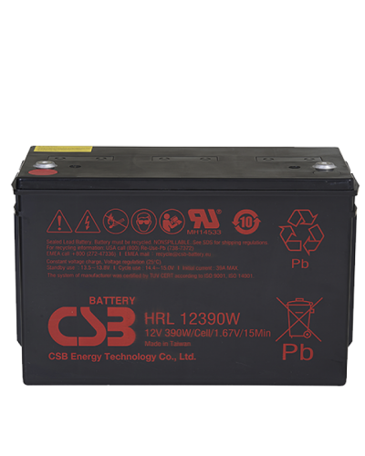 CSB HRL 12390W. Аккумулятор герметичный свинцово-кислотный. CSB в Тюмени