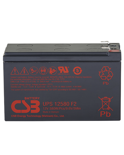 CSB UPS 12580. Аккумулятор герметичный свинцово-кислотный. CSB в Тюмени