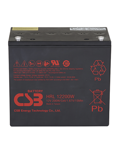 CSB HRL 12200W FR. Аккумулятор герметичный свинцово-кислотный. CSB в Тюмени