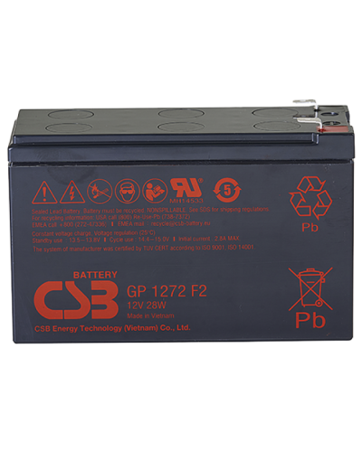 CSB GP 1272(28W) F2. Аккумулятор герметичный свинцово-кислотный. CSB в Тюмени
