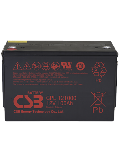 CSB GPL 121000. Аккумулятор герметичный свинцово-кислотный. CSB в Тюмени