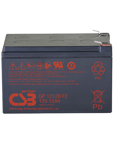 CSB GP 12120. Аккумулятор герметичный свинцово-кислотный. CSB в Тюмени