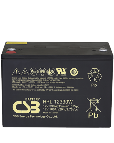 CSB HRL 12330W. Аккумулятор герметичный свинцово-кислотный. CSB в Тюмени