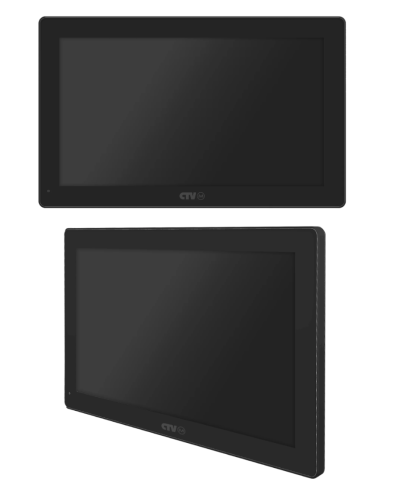 CTV-IM1030W Cloud 10 B (чёрный). Монитор домофона цветной. CTV в Тюмени