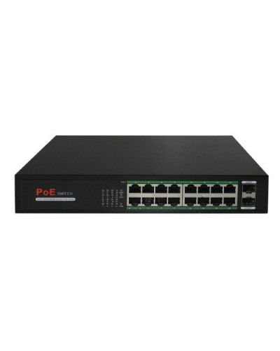 CO-SWP16GFv2. Коммутатор 16-портовый  Gigabit Ethernet с PoE. ComOnyx в Тюмени